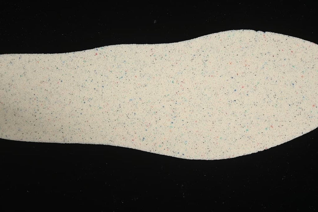 Light-colored insole shown from above.