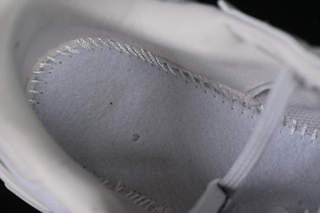 Interior stitching and lining detail