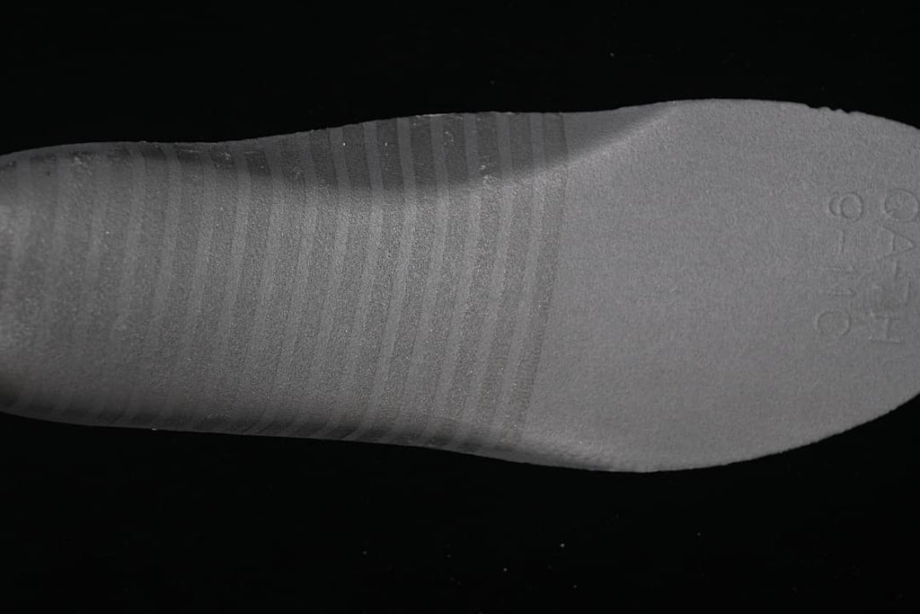Close-up of the textured outsole