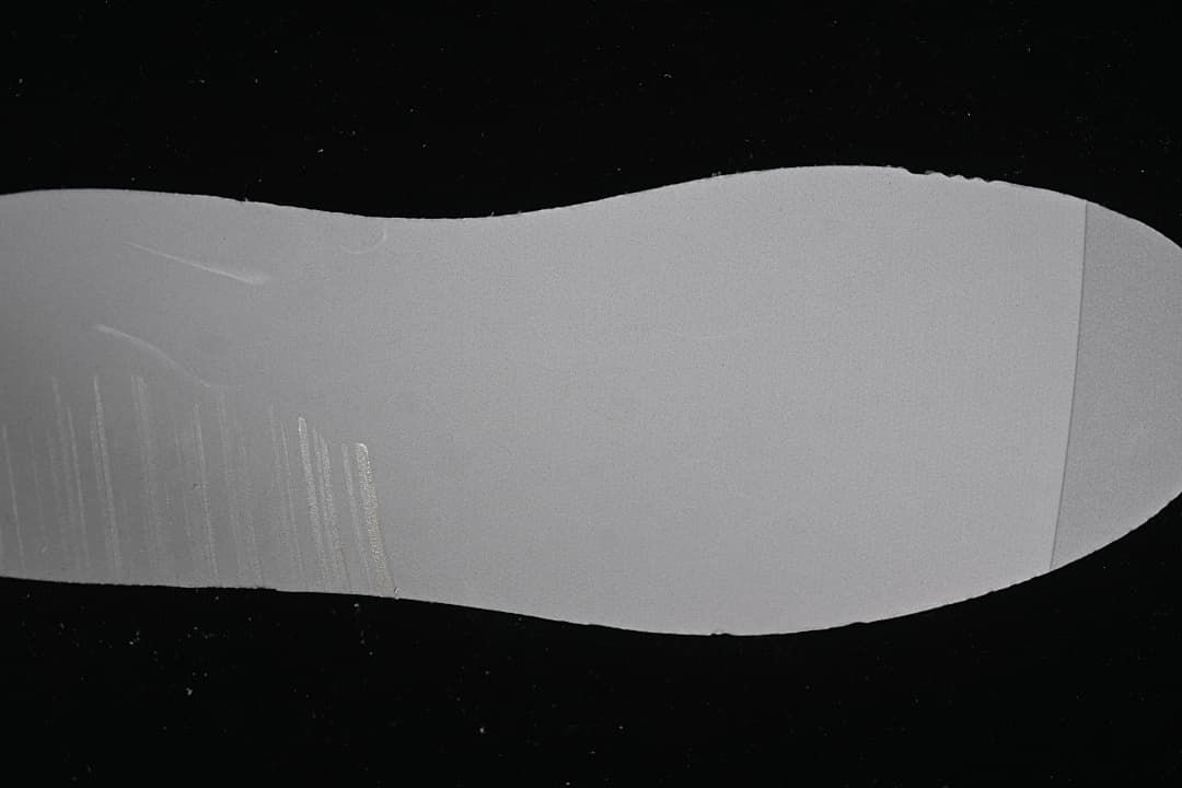 Close-up of the shoe outsole surface.