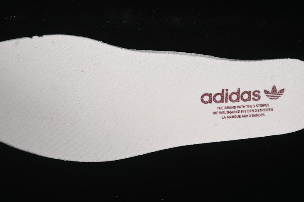 Insole showing adidas Trefoil branding