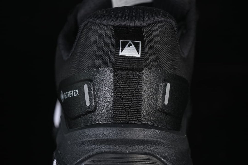 Rear view showing heel pull tab and Gore-Tex branding
