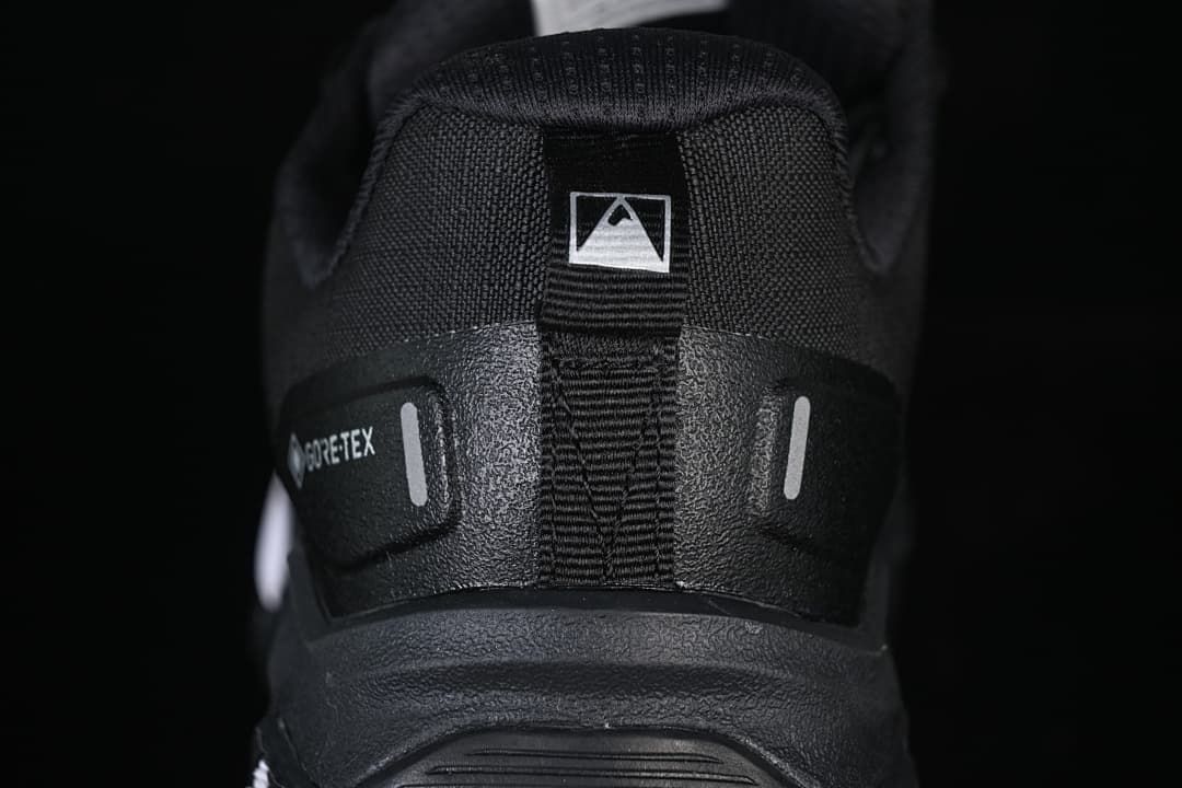Rear view showing heel pull tab and Gore-Tex branding
