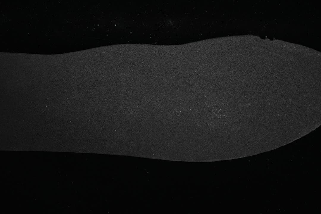 Close-up of the black outsole on the adidas Tokyo sneaker.