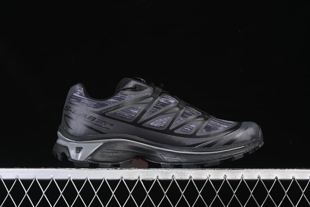 Side profile of a Salomon XT-6 sneaker
