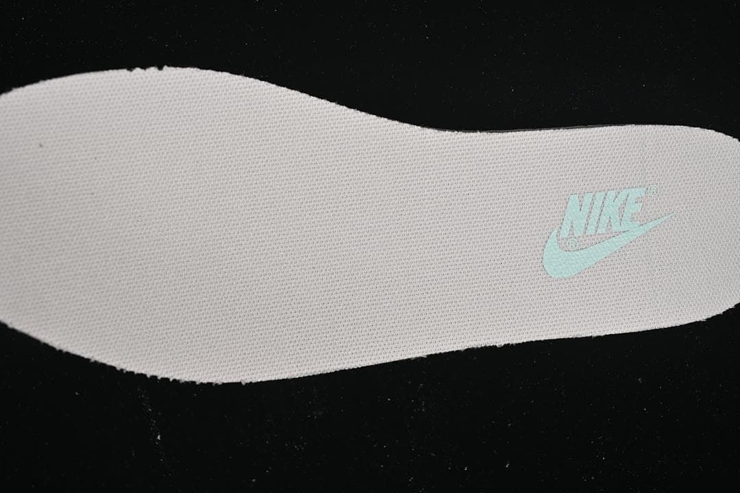 Close-up of the insole with Nike branding