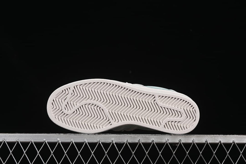 Underside view showing the textured herringbone outsole