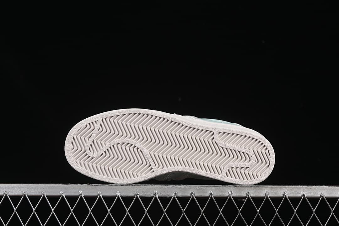 Underside view showing the textured herringbone outsole