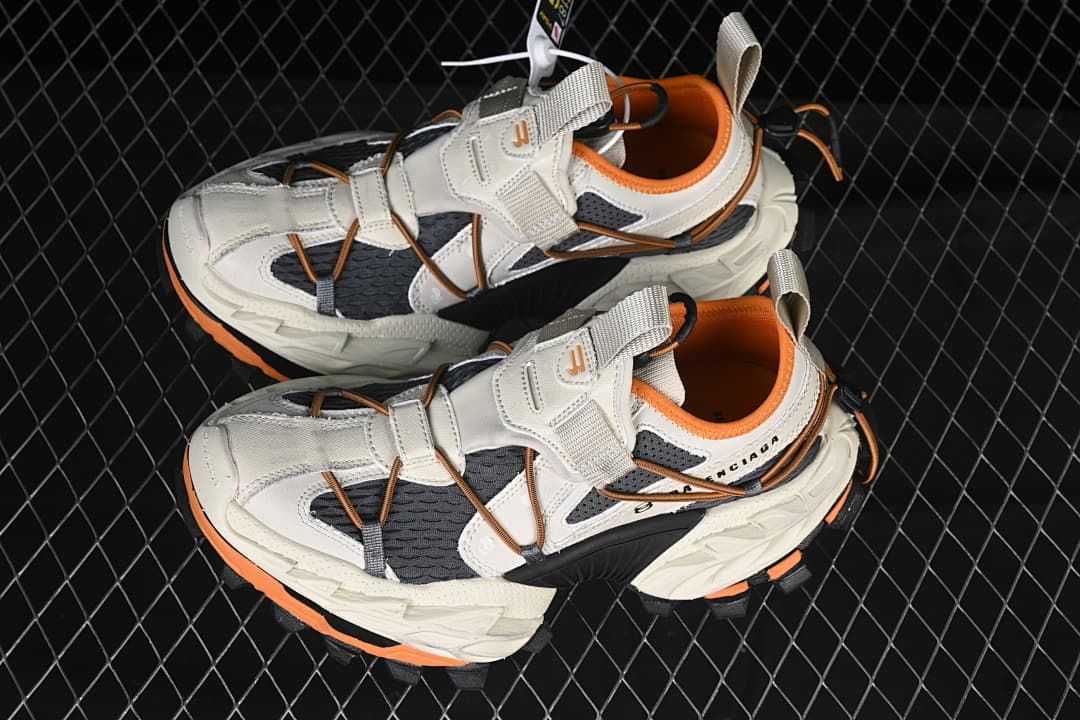 Pair of Hike Trail sneakers viewed from above