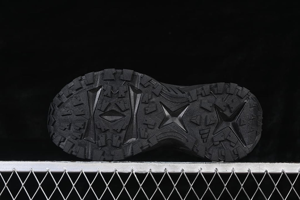 Underside view showing the patterned outsole
