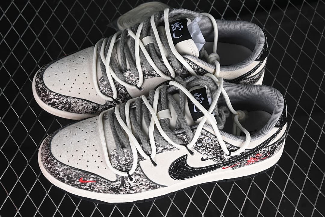 Pair of low-top sneakers viewed from above at an angle