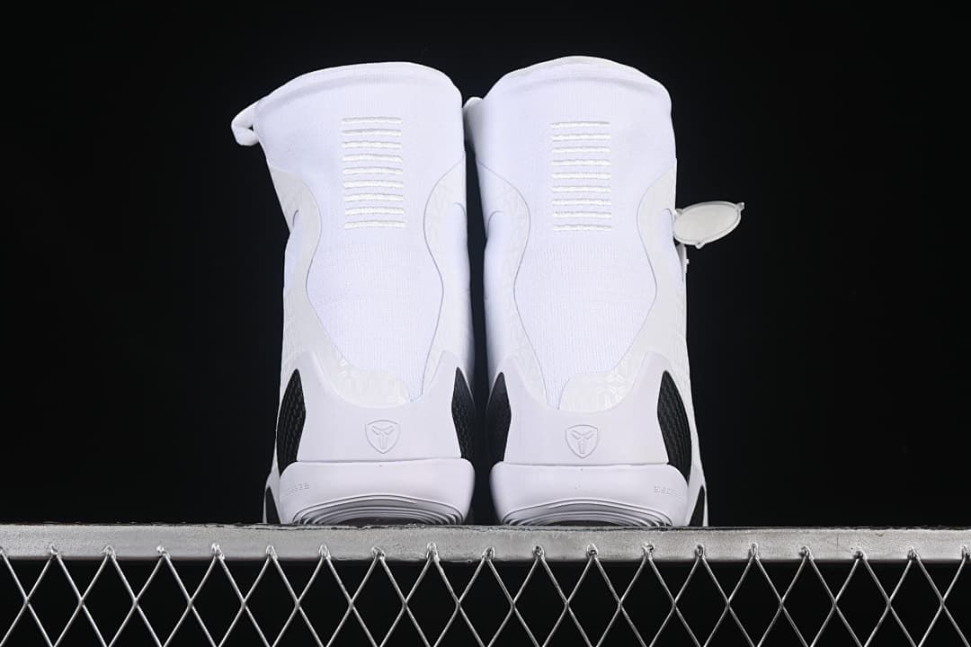 Rear view of the pair showing the high collars and heel details