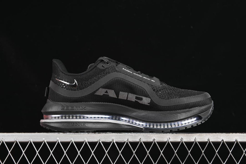 Outer side view highlighting the Swoosh, mesh upper, and visible midsole cushioning.