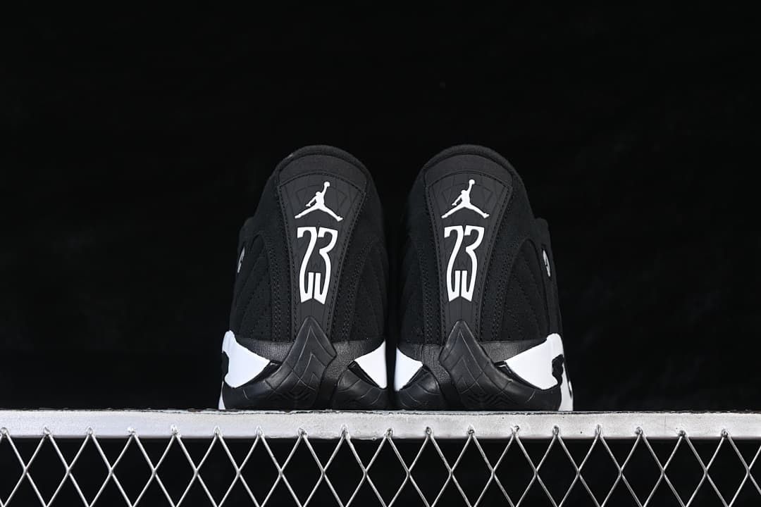 Rear view of the pair showing the number 23 branding