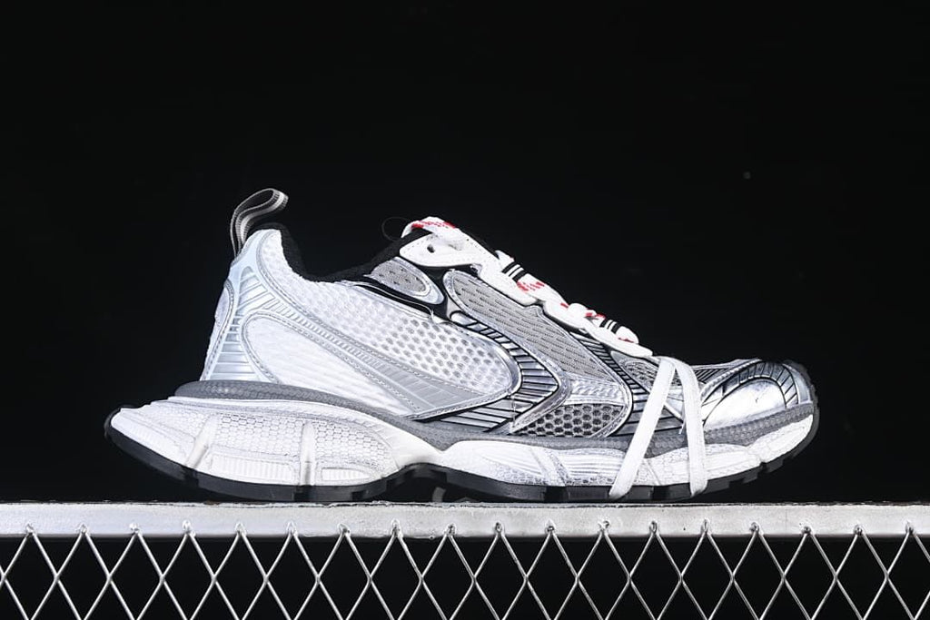 Side profile showing the layered upper and chunky sole