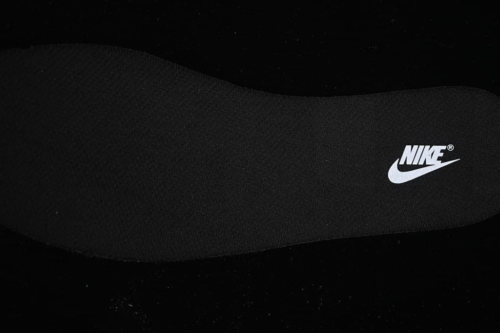 Close-up of the insole with visible Nike branding.