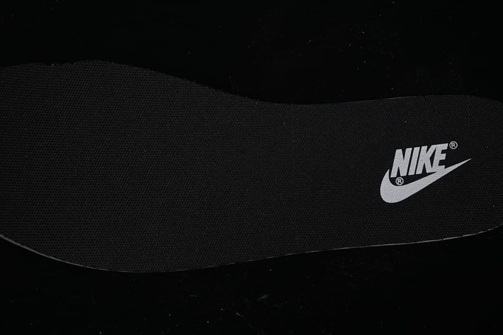 Black insole with Nike branding