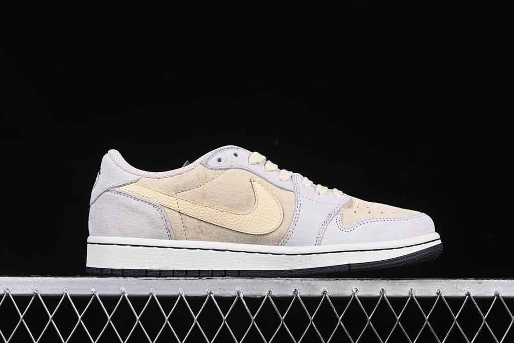 Side profile showing the low-top design and contrasting Swoosh