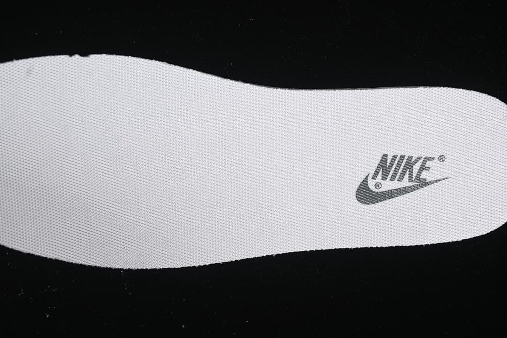 Close-up of the insole with visible Nike branding