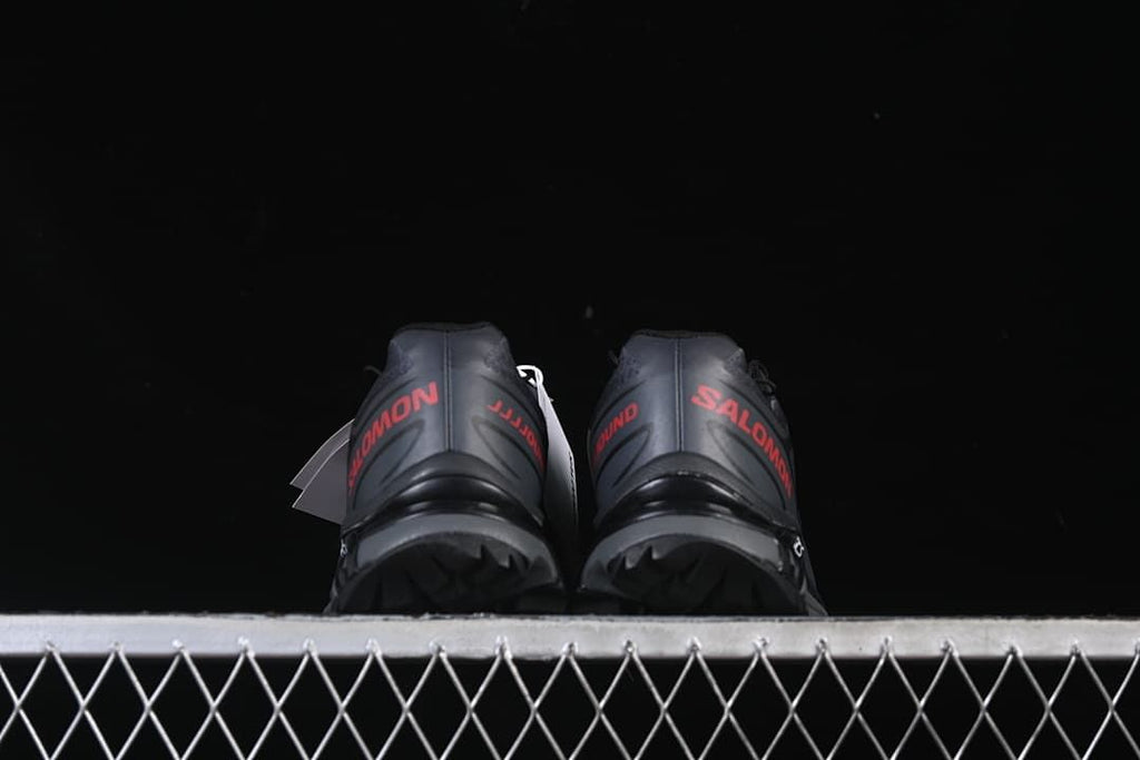 Rear view of both shoes