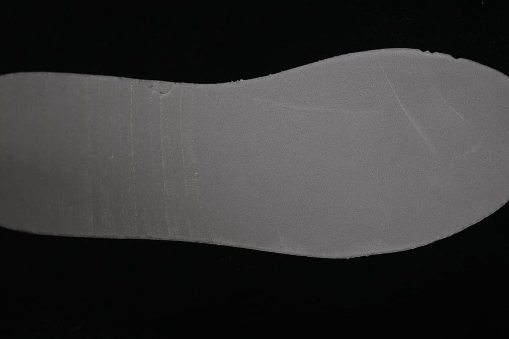 Close-up view of the sneaker outsole