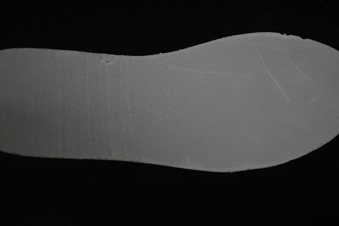 Close-up view of the sneaker outsole