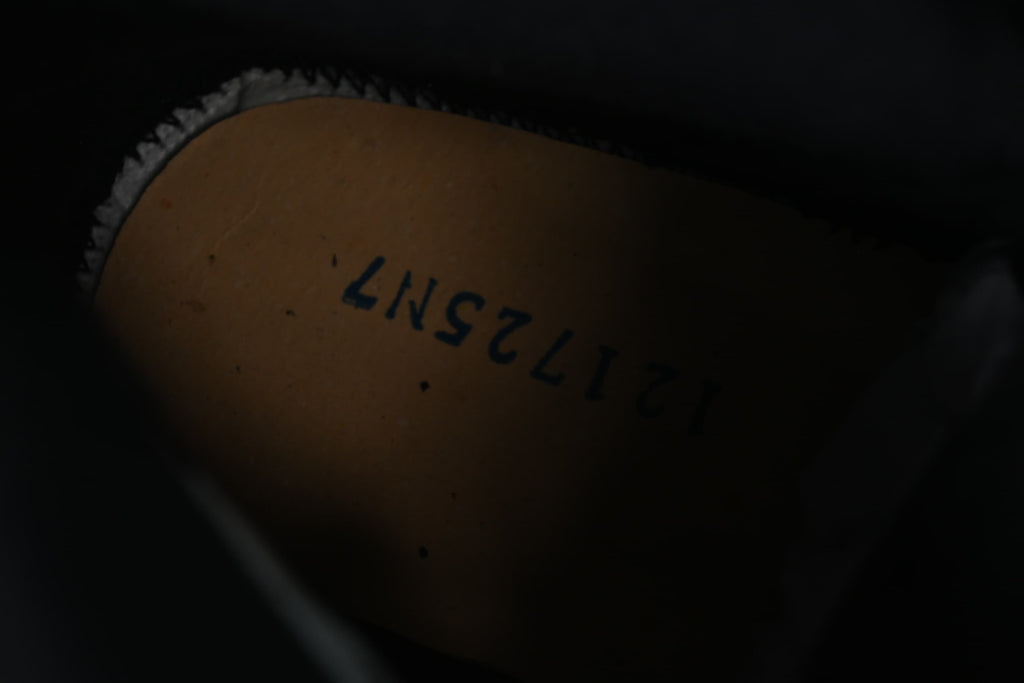 Interior view showing a size marking on the shoe insole.