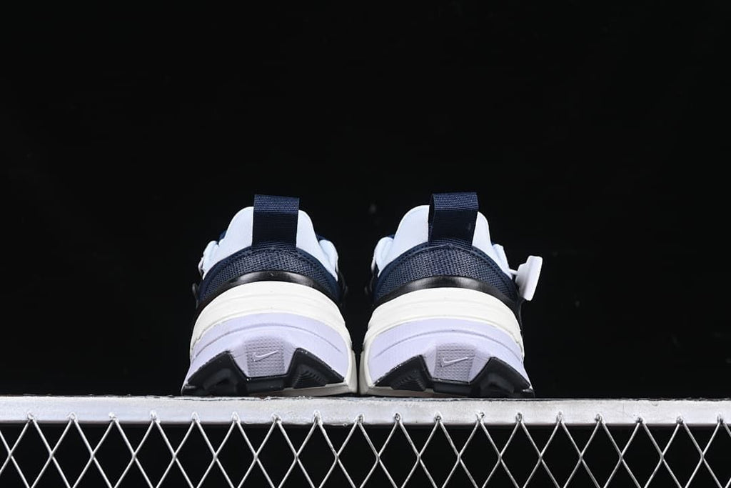 Rear view of both shoes