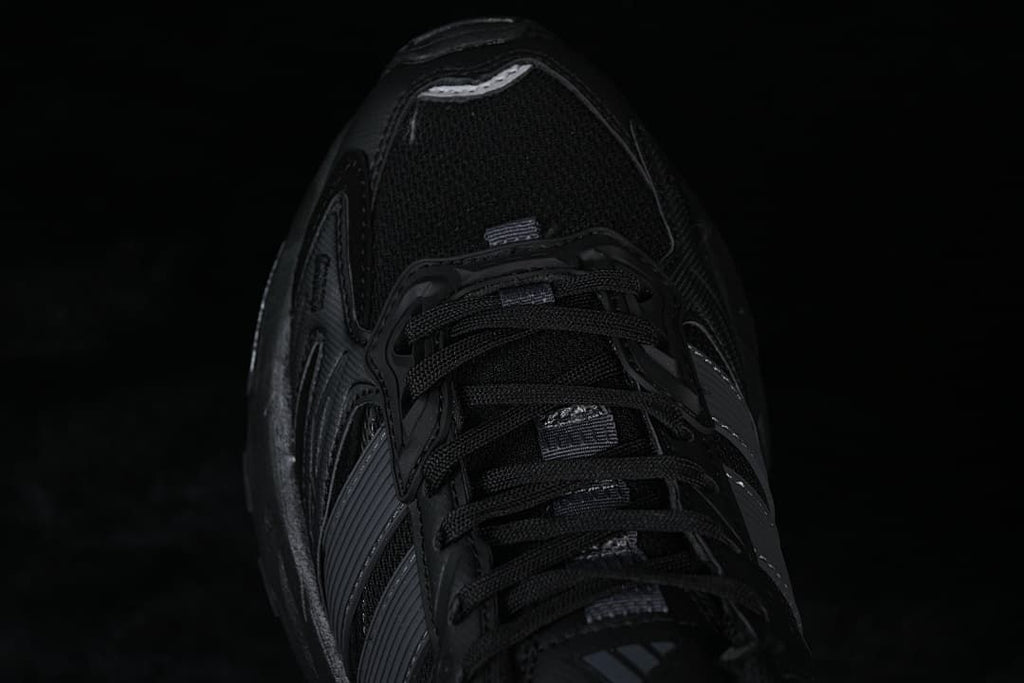 Top view of the laced sneaker