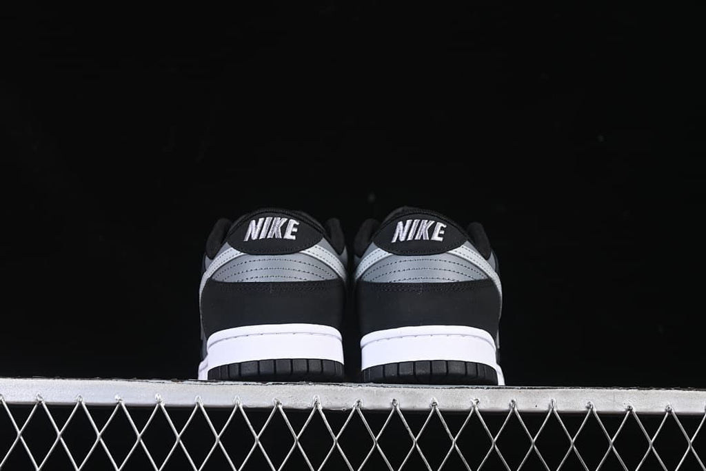 Rear view of both sneakers