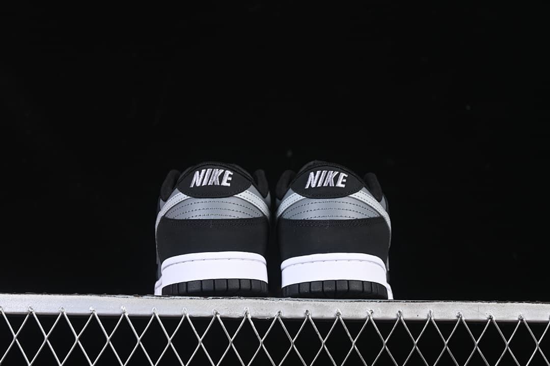 Rear view of both sneakers
