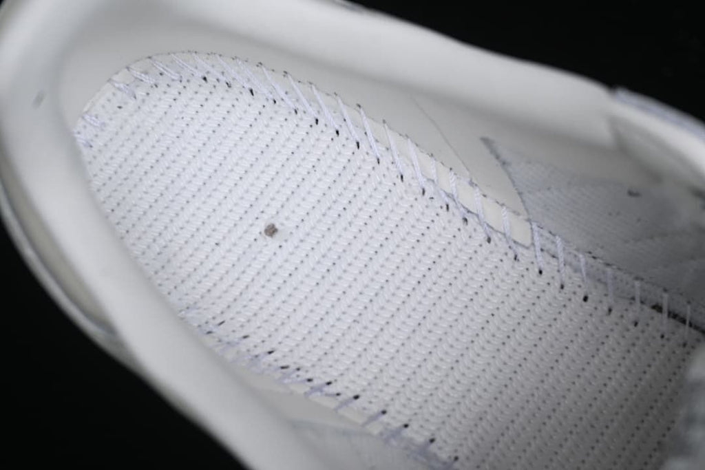 Close-up view inside the sneaker showing the insole and lining.