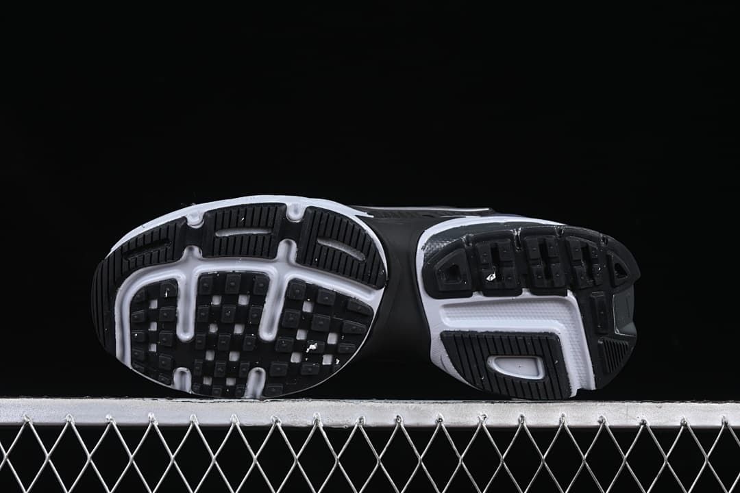 Underside view showing the outsole tread pattern