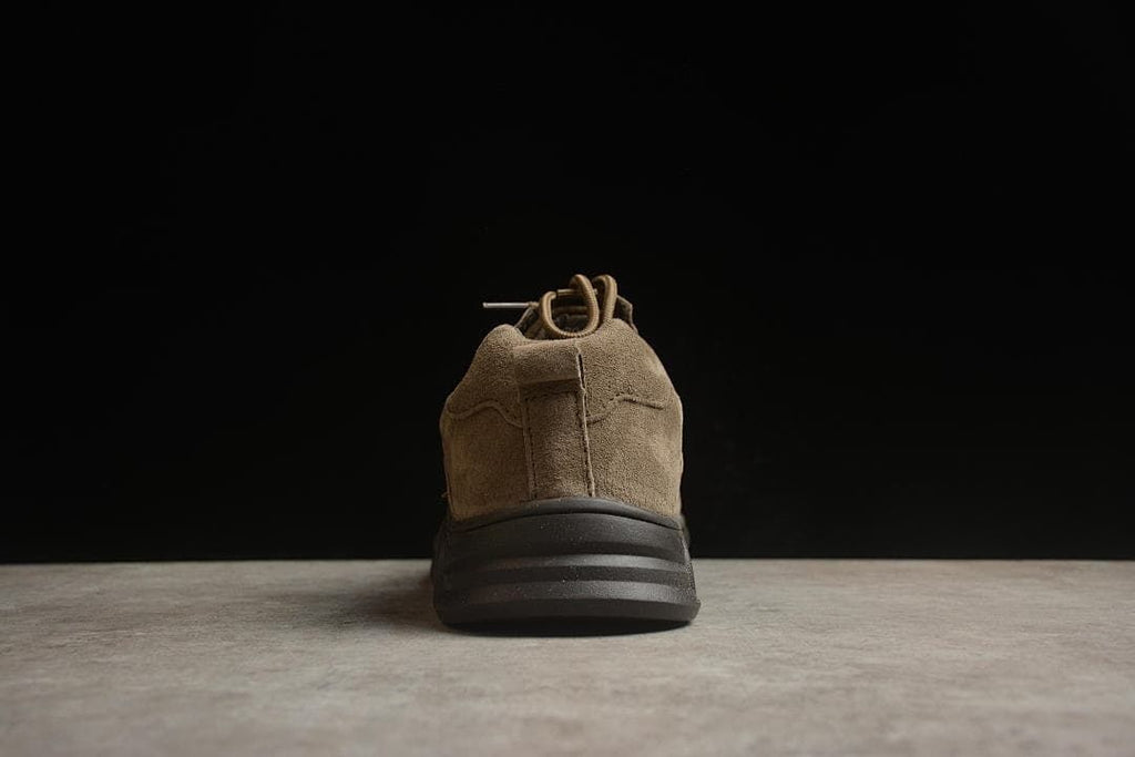 Rear view highlighting the heel construction and dark outsole.