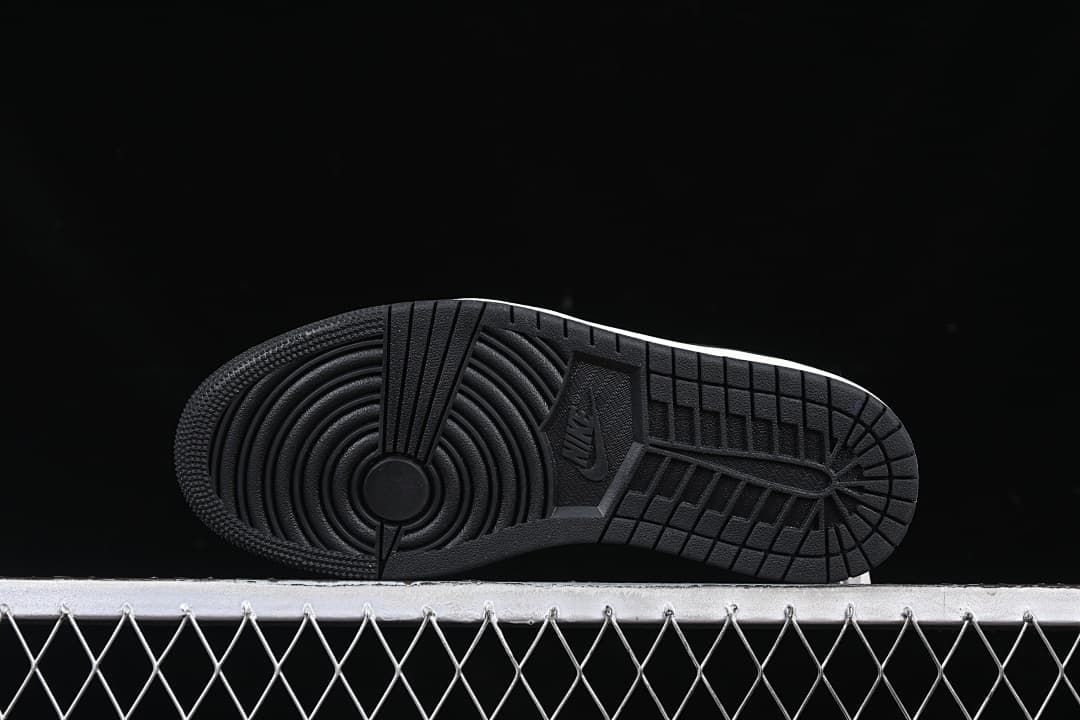 Underside view showing the black outsole tread.