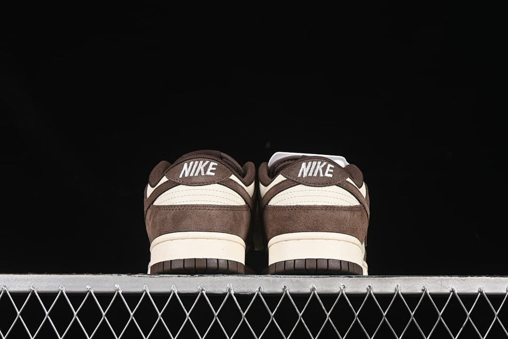 Rear view of both sneakers