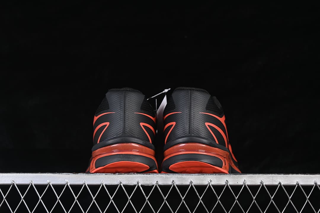 Rear view of both sneakers
