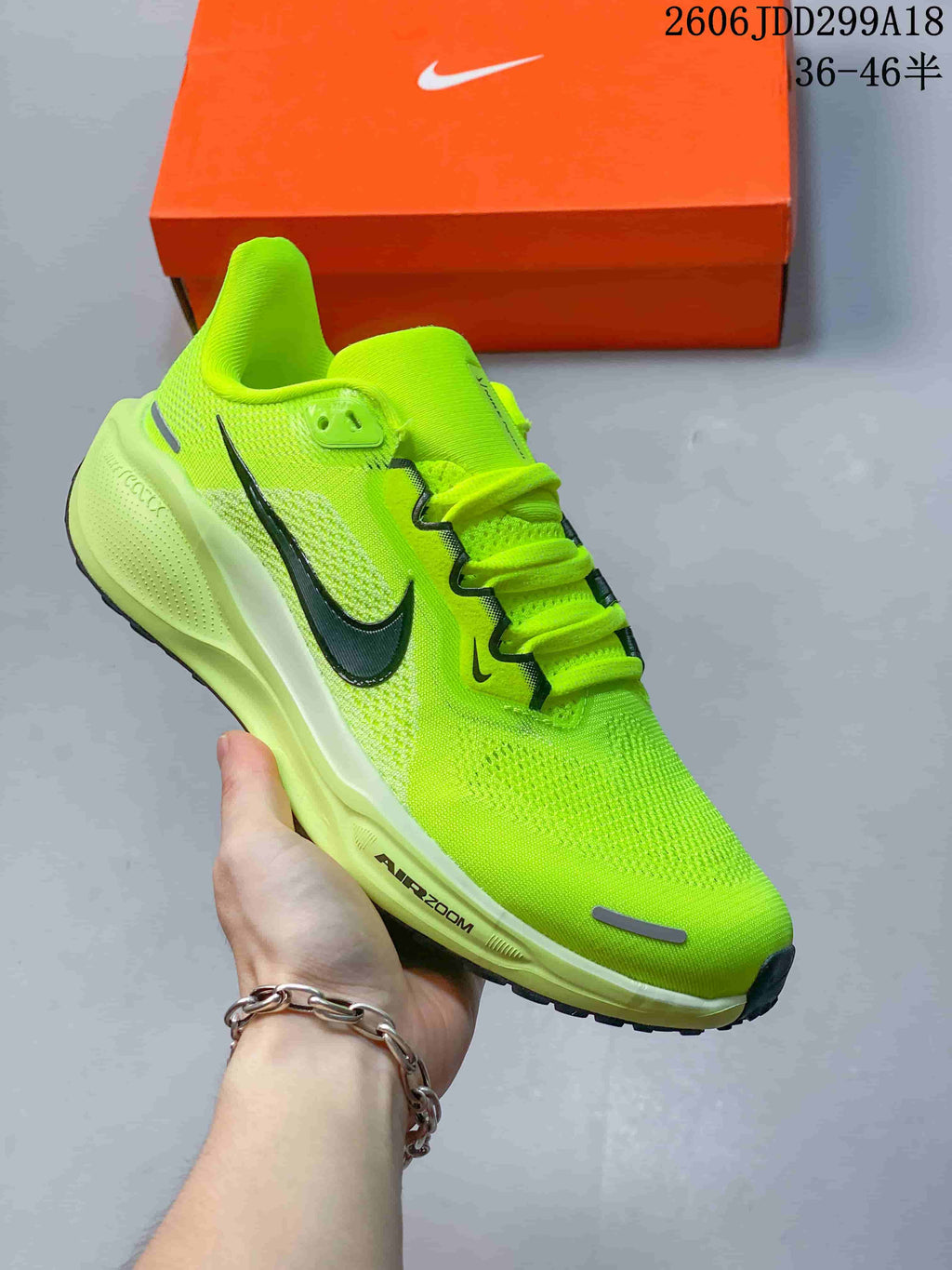 Side view of the volt running shoe showing the midsole and outsole