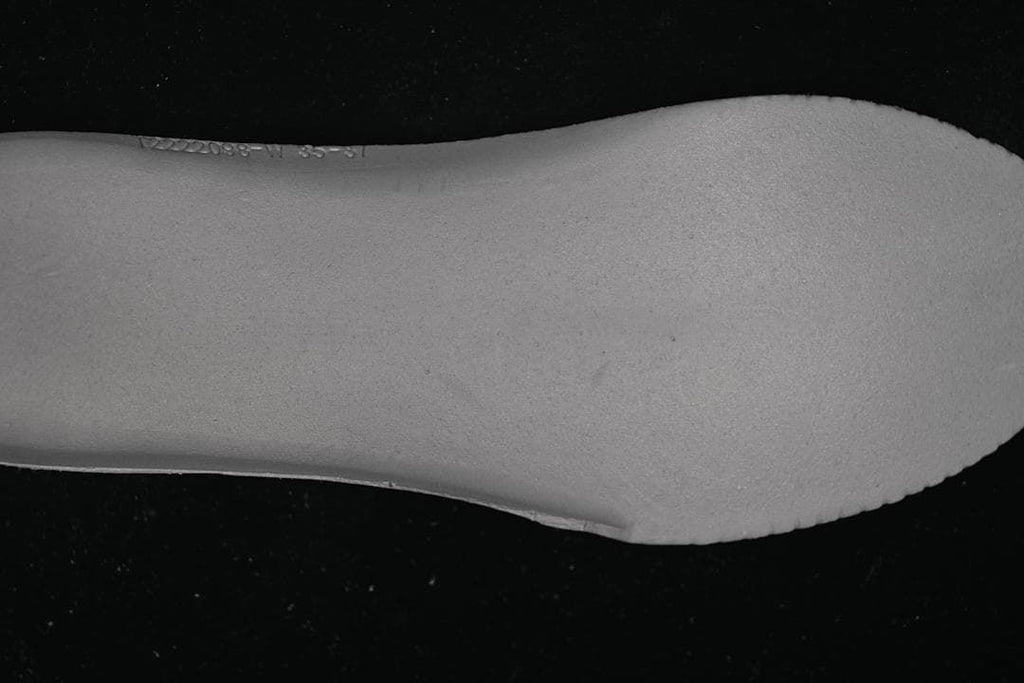 Close-up of the sneaker outsole surface