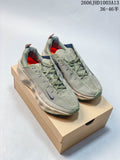 Pair of sage-green Nike Ava Rover sneakers on a box, showing the top and side details