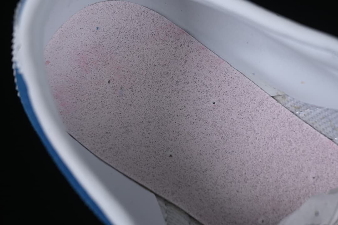 Close-up inside the sneaker showing the footbed