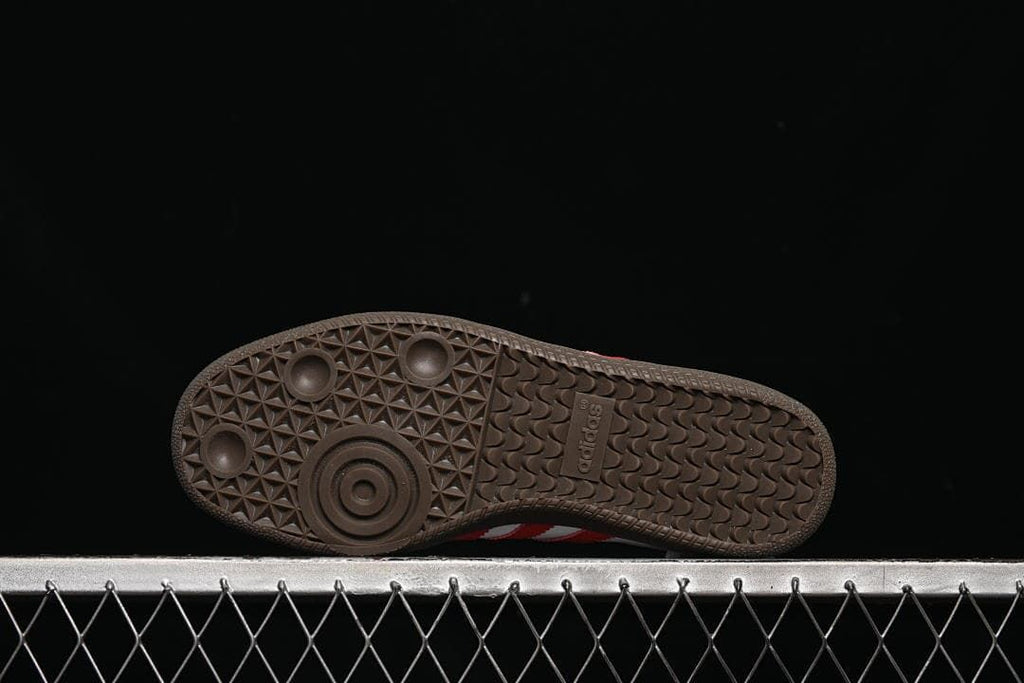 Underside view showing the patterned dark outsole