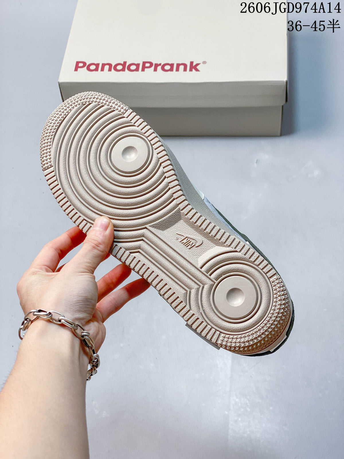 Textured beige-toned outsole shown from below