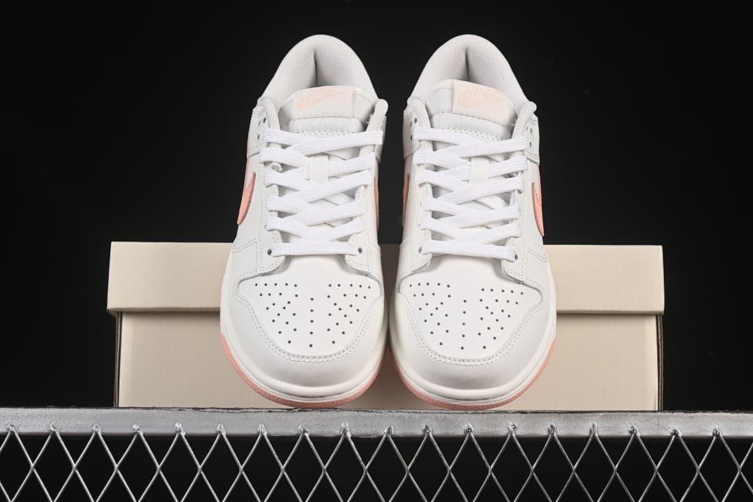 Front view of the pair showing laces and perforated toe boxes
