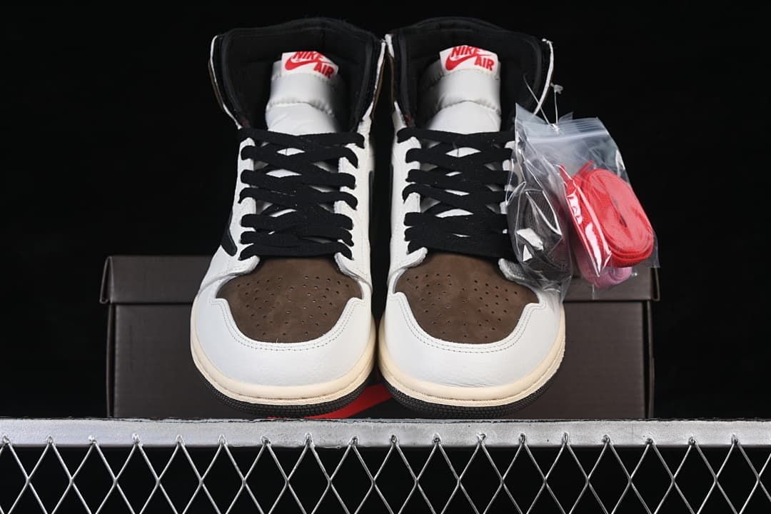 Front view of the pair with additional colored laces
