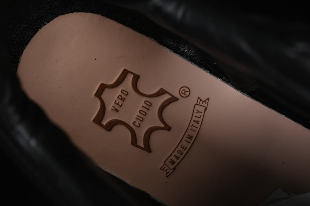 Close-up of an interior label marked C10010