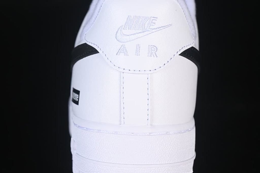 Rear view showing Nike Air heel branding
