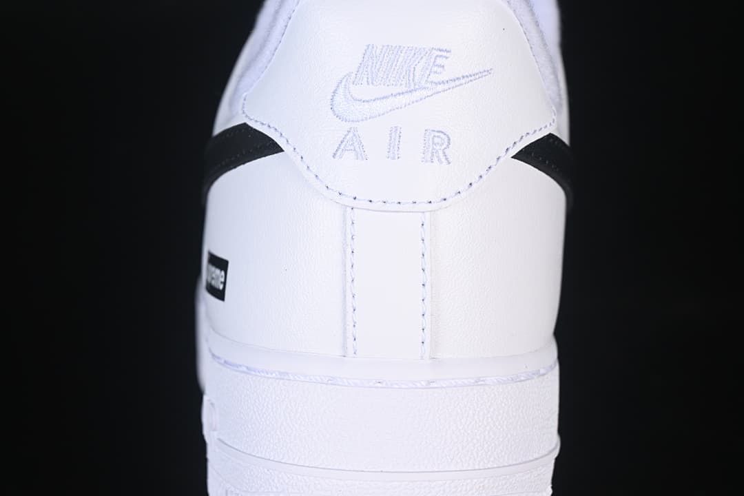 Rear view showing Nike Air heel branding