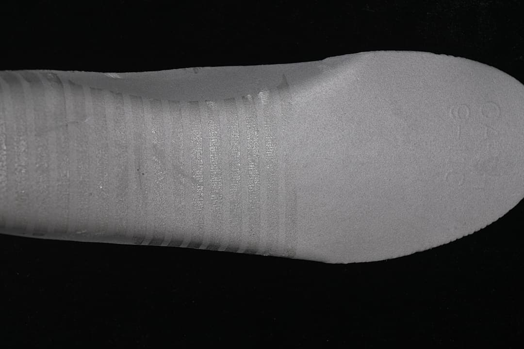 Close-up of the sneaker outsole