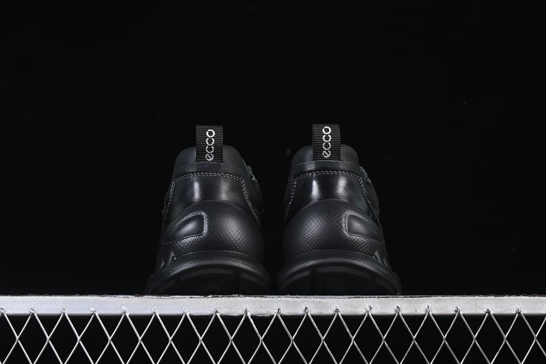 Rear view of the pair showing heel pull tabs